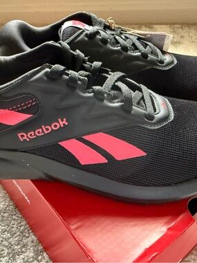 Women’s Reebok Lite 5 Black & Pink Running Shoe